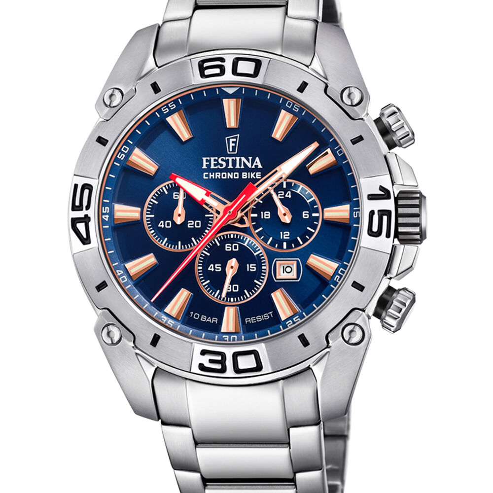 Reloj F20543/4 Festina Azul Oscuro Hombre Chrono Bike image number 0.0